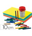 Punzon faibo plastico con punta de acero latonado 10 cm colores surtidos