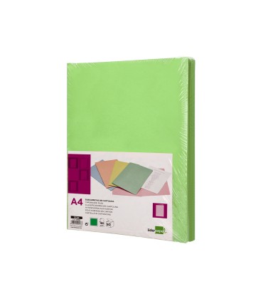 Subcarpeta liderpapel din a4 verde intenso 180g m2