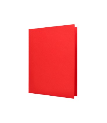 Subcarpeta liderpapel din a4 rojo intenso 180g m2