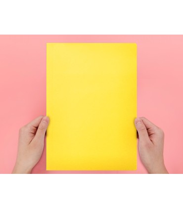 Subcarpeta liderpapel din a4 amarillo intenso 180g m2