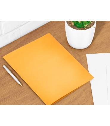 Subcarpeta liderpapel folio naranja intenso 180g m2