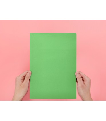 Subcarpeta liderpapel folio verde intenso 180g m2