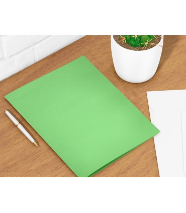 Subcarpeta liderpapel folio verde intenso 180g m2