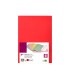 Subcarpeta liderpapel folio rojo intenso 180g m2