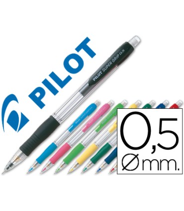 Portaminas pilot super grip 05 mm unidad