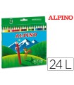 Lapices de colores alpino 658 caja de 24 colores largos