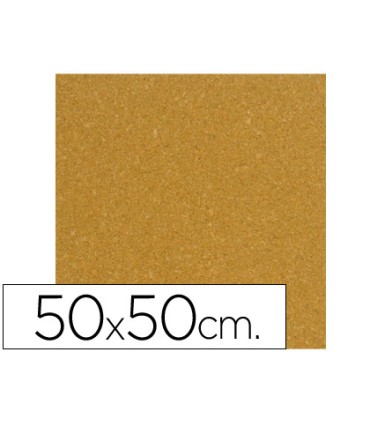 Corcho 50x50 cm grosor 4 mm unidad