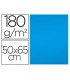 Cartulina liderpapel 50x65 cm 180g m2 azul turquesa