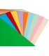 Papel color liderpapel a4 80gr 10 colores surtidos paquete de 100 hojas