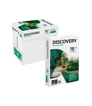 Papel fotocopiadora discovery din a3 75 gramos papel multiuso ink jet y laserpaquete de 500 hojas