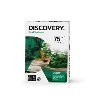 Papel fotocopiadora discovery din a3 75 gramos papel multiuso ink jet y laserpaquete de 500 hojas