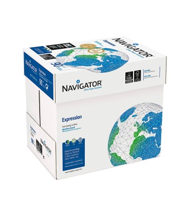 Papel fotocopiadora navigator din a4 90 gramos paquete de 500 hojas