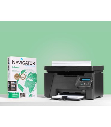 Papel fotocopiadora navigator din a4 80 gramos paquete de 500 hojas