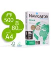 Papel fotocopiadora navigator din a4 80 gramos paquete de 500 hojas