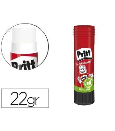 Pegamento pritt en barra 22 gr unidad