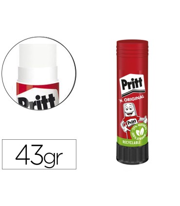 Pegamento pritt en barra 43 gr unidad