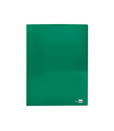 Carpeta liderpapel dossier dos bolsas canguro 45683 polipropileno din a4 verde