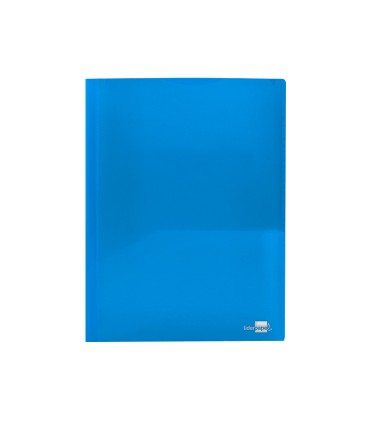 Carpeta liderpapel dossier dos bolsas canguro 45682 polipropileno din a4 azul