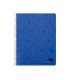 Cuaderno espiral liderpapel folio 100h cuadro 4mm tapa azul con margen 70 gr