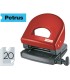 Taladrador petrus 62 color rojo capacidad 20 hojas