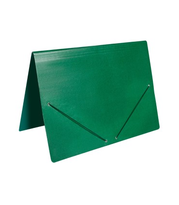 Carpeta planos liderpapel a2 carton gofrado n 12 verde