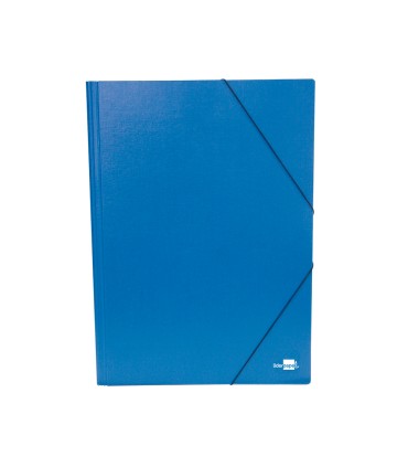 Carpeta planos liderpapel a2 carton gofrado n 12 azul