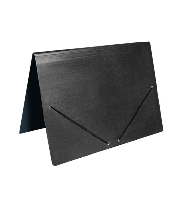 Carpeta planos liderpapel a2 carton gofrado n 12 negro