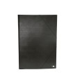 Carpeta planos liderpapel a2 carton gofrado n 12 negro