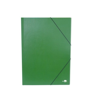 Carpeta planos liderpapel a3 carton gofrado n 12 verde