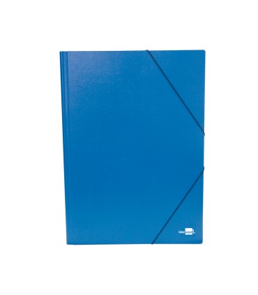 Carpeta planos liderpapel a3 carton gofrado n 12 azul