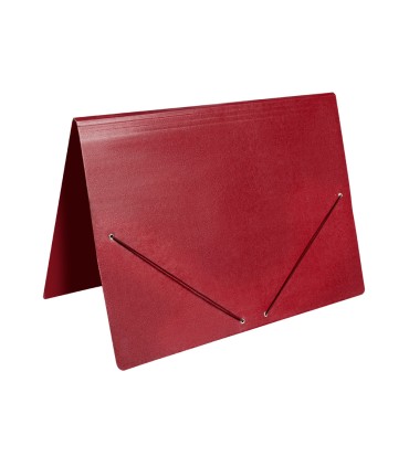 Carpeta planos liderpapel a3 carton gofrado n 12 rojo