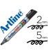 Rotulador artline marcador permanente 109 negro punta biselada