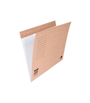 Carpeta colgante liderpapel folio prolongado kraft