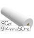 Papel reprografia para plotter 914mmx50mt 90gr impresion ink jet