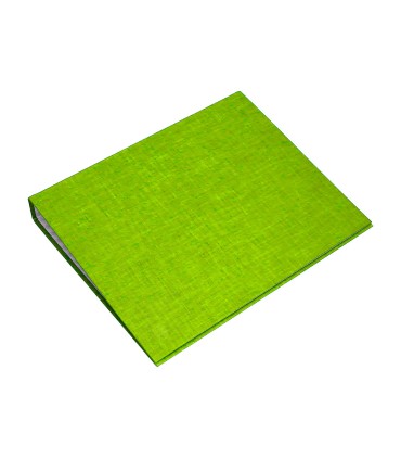 Carpeta de 4 anillas 25mm mixtas liderpapel folio cartonforrado paper coat verde frosty