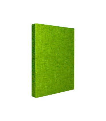 Carpeta de 4 anillas 25mm mixtas liderpapel folio cartonforrado paper coat verde frosty