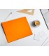 Carpeta de 4 anillas 25mm mixtas liderpapel folio carton forrado paper coat naranja