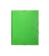 Carpeta clasificadora liderpapel 12 departamentos folio prolongado carton forrado verde claro