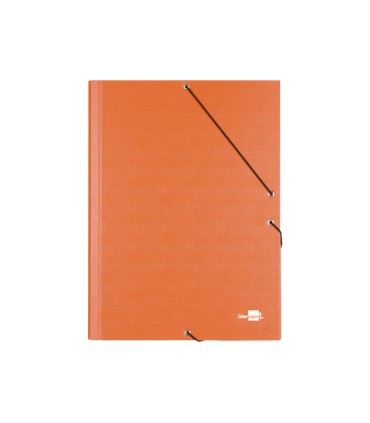 Carpeta clasificadora liderpapel 12 departamentos folio prolongado carton forrado naranja