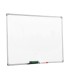 Pizarra blanca q connect melamina marco de aluminio 180x90 cm