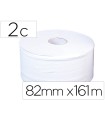 Papel higienico jumbo 2 capas blanco mandril de 60 mm para dispensador 325