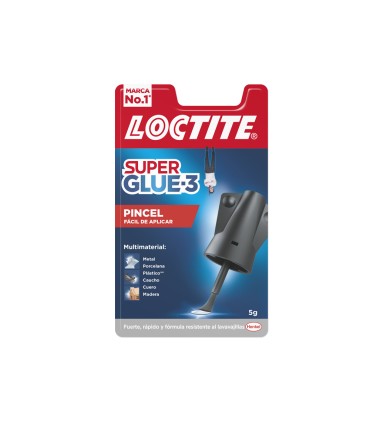 Pegamento loctite 5 gr aplicador de pincel adhesivo instantaneo