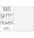 Cartulina guarro blanca 50x65 cm 185 gr
