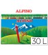 Lapices de colores alpino 659 caja de 30 colores largos