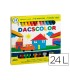 Lapices cera dacscolor caja de 24 colores