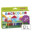 Lapices cera dacscolor caja de 12 colores