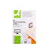 Etiqueta adhesiva q connect kf10652 tamano 965x423 mm fotocopiadora laser ink jet caja con 100 hojas din a4