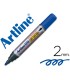 Rotulador artline marcador permanente 170 azul punta redonda 2mm antisecado