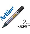 Rotulador artline marcador permanente 170 negro punta redonda 2 mm antisecado