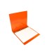 Carpeta liderpapel 4 anillas 25 mm mixtas 43431 polipropileno din a4 naranja serie frosty